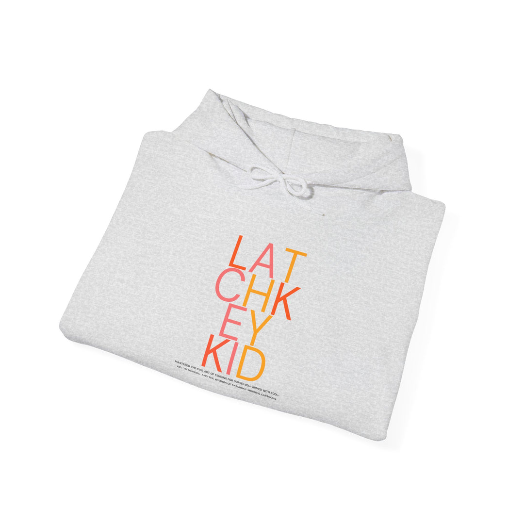 Latchkey Kid Hoodie | Unisex Heavy Blend™ Pullover Sweatshirt for Comfort and Style