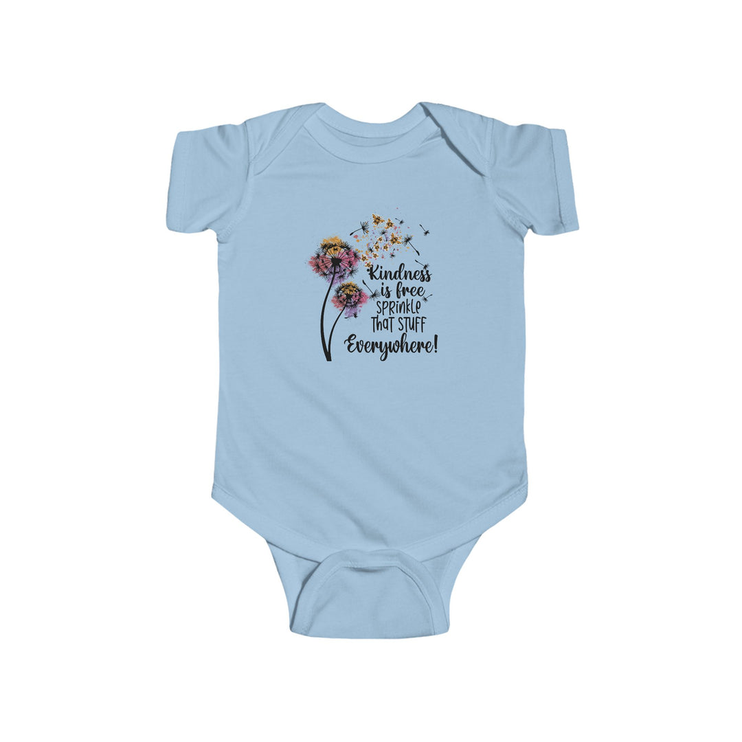 Kindness Blooms Infant Bodysuit Sprinkle Joy Everywhere Cute Onesie for Newborn Girls New Parent Gifts