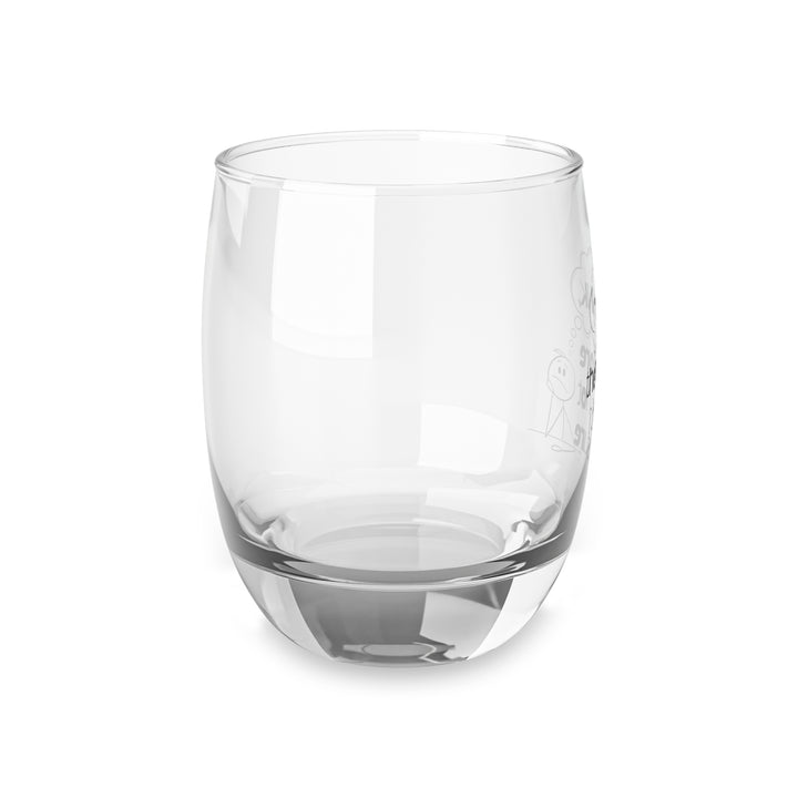 Funny Whiskey Glass  I Think, Therefore I Am Not Sure Perfect for Gifts, Home Bar, Father Day, Graduation, and Occasions