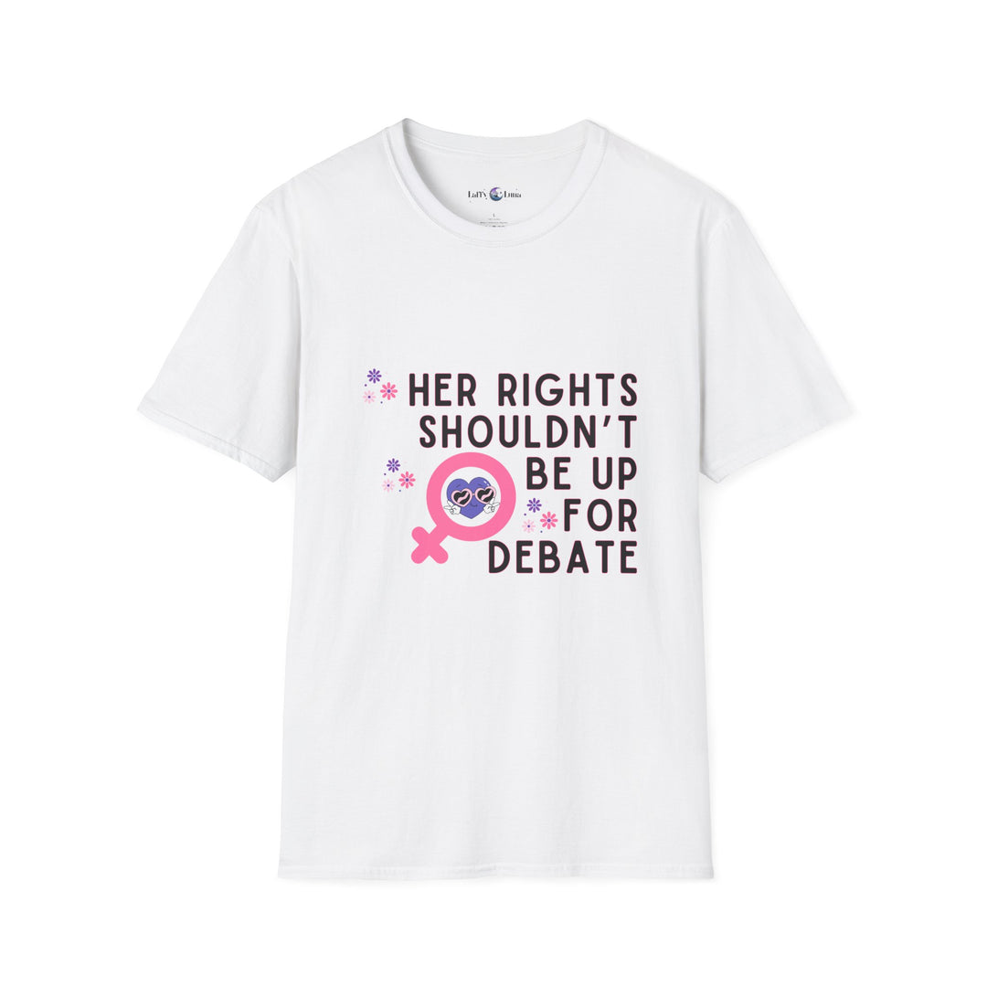 Empowering Rights T-Shirt, Feminist Tee, Gender Equality Apparel, Conscious Fashion, Gift for Activists, Comfortable Casual Wear