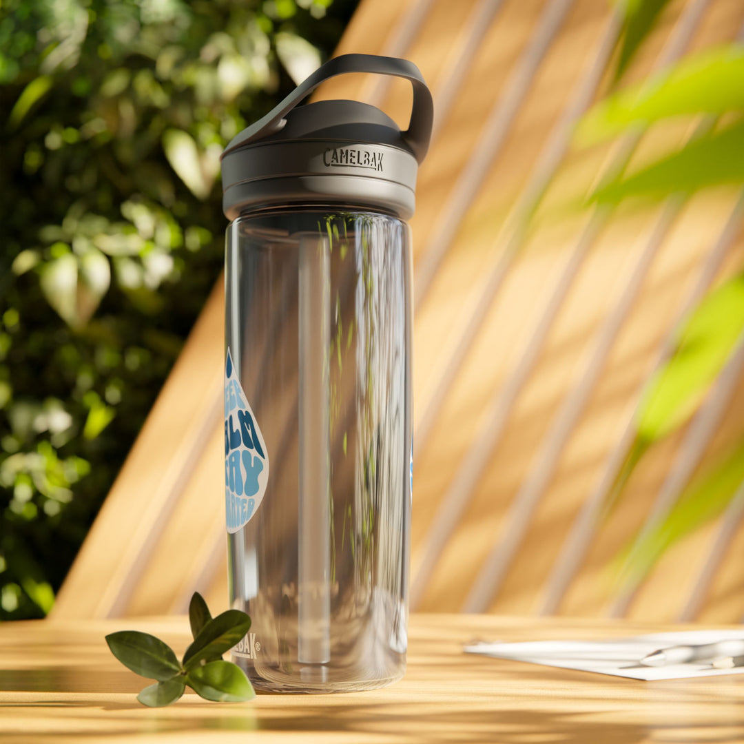 Keep Calm Stay Hydrated Water Bottle | 20oz/25oz CamelBak Eddy® | Fitness Gear, Eco-Friendly Hydration, Gym Essential, Summer Accessory,