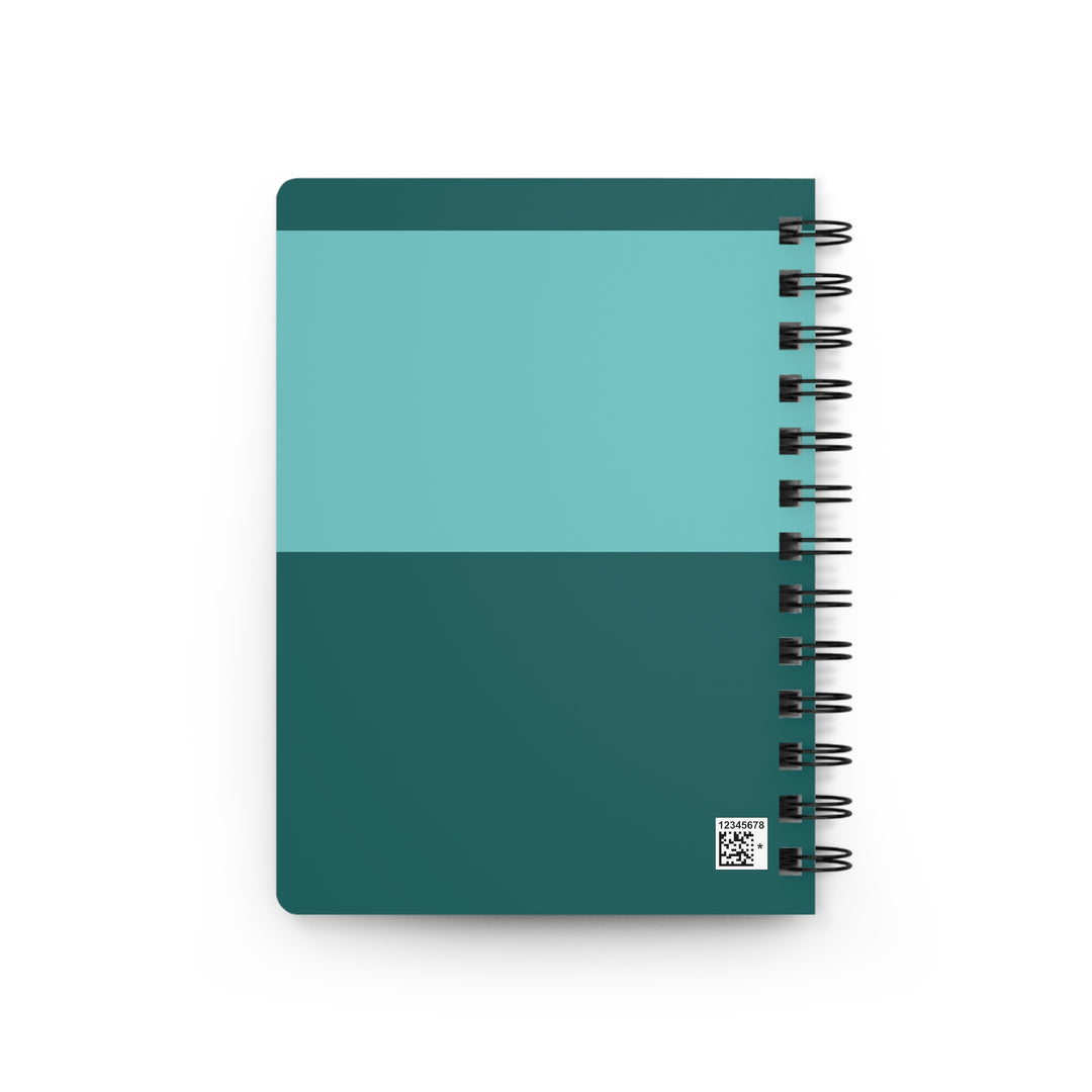 Teal Dorm Life Countdown Spiral Bound Journal: Checklists & Chill - Perfect for Students and College Organization