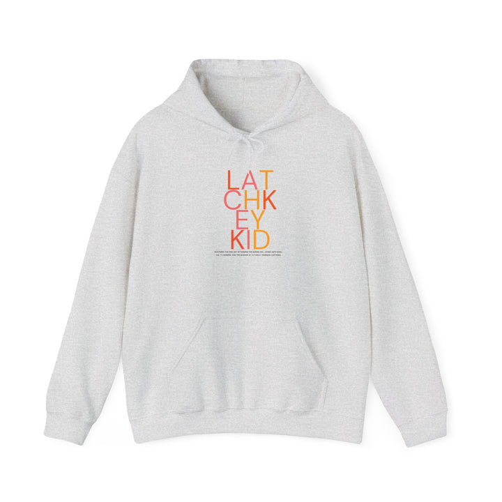 Latchkey Kid Hoodie | Unisex Heavy Blend™ Pullover Sweatshirt for Comfort and Style