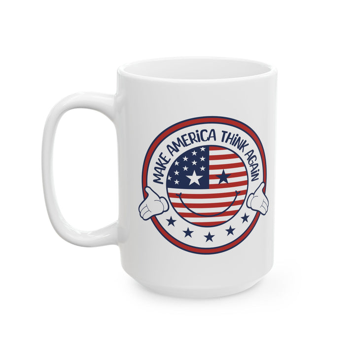 Patriotic Ceramic Mug - "Make America Great Again" Design - 11oz or 15oz