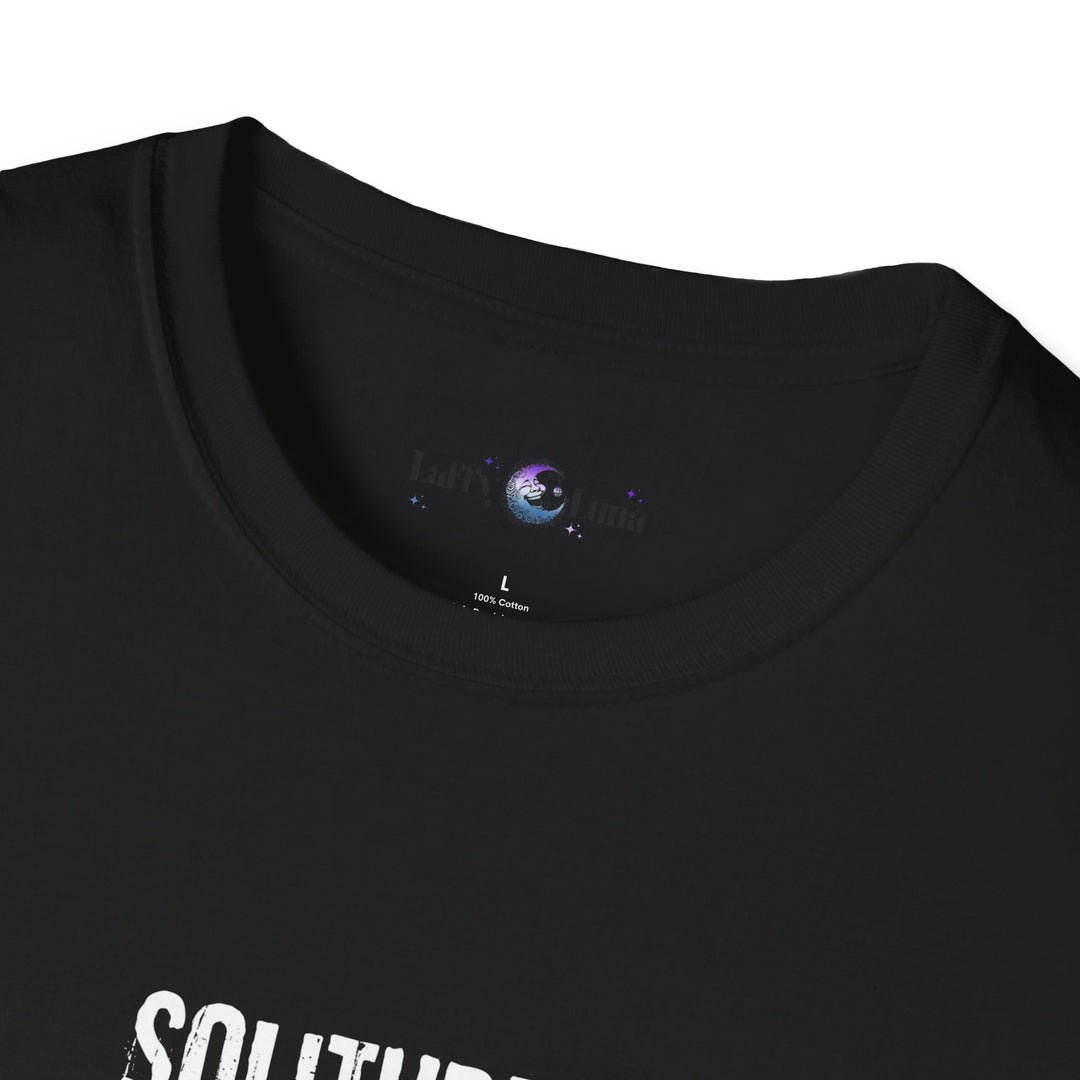 Solitude Unisex Softstyle T-Shirt, Cozy Everyday Wear, Thoughtful Gift, Self-Care, Relaxation, Minimalist Fashion