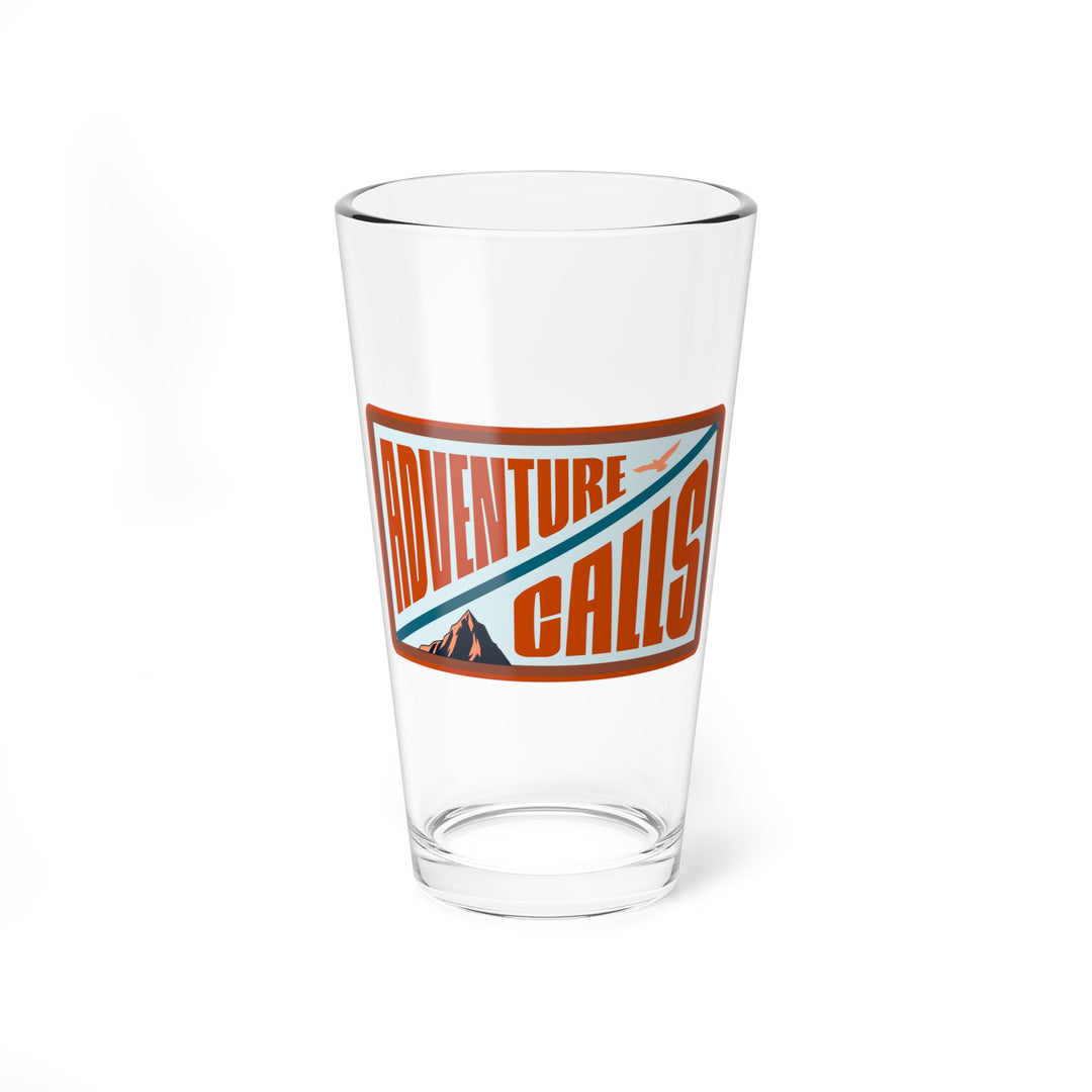 Adventure Calls Mixing Glass, 16oz - Perfect for Camping, Outdoor Gatherings, Drinking Games, Gift for Adventurers, Unique Barware