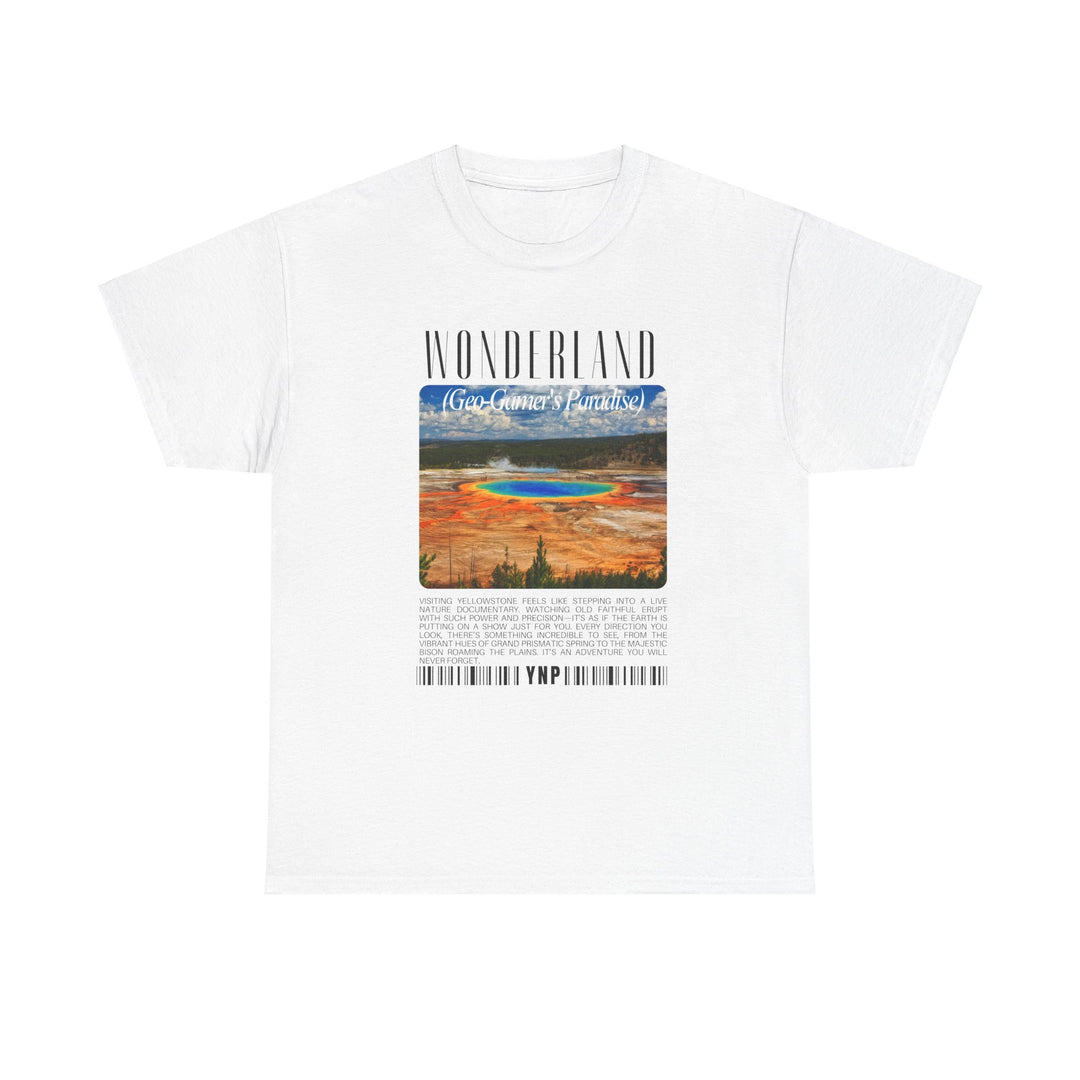 Old Faithful Geysers Yellowstone Tee - Wonderland Graphic Tee - Nature Inspired Unisex T-Shirt for Casual Wear and Outdoor Adventures