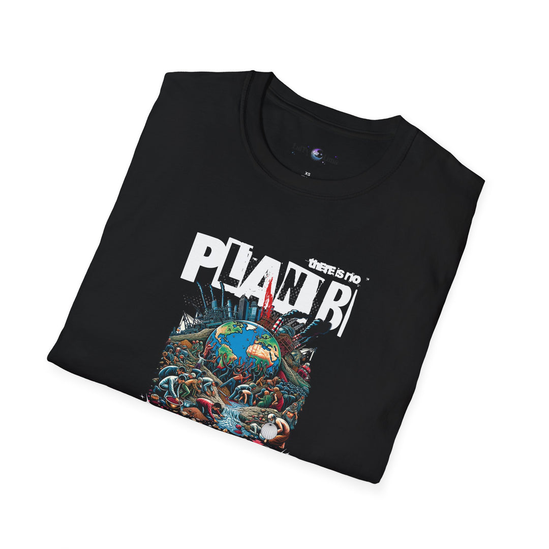 Unisex Softstyle T-Shirt - There is No Plan B Graphic Tee for Environmental Activists