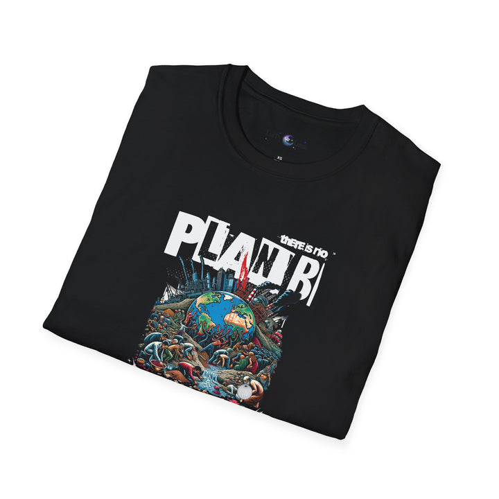 Unisex Softstyle T-Shirt - There is No Plan B Graphic Tee for Environmental Activists