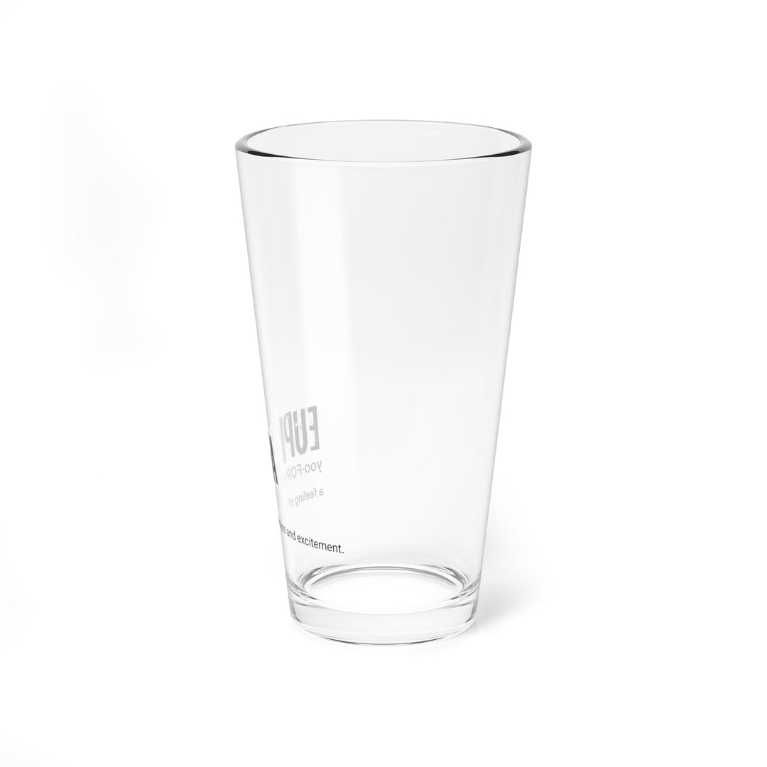 Euphoria Mixing Glass, 16oz - Perfect for Cocktails, Parties, Home Bars, Gifts for Mixologists, Celebrations