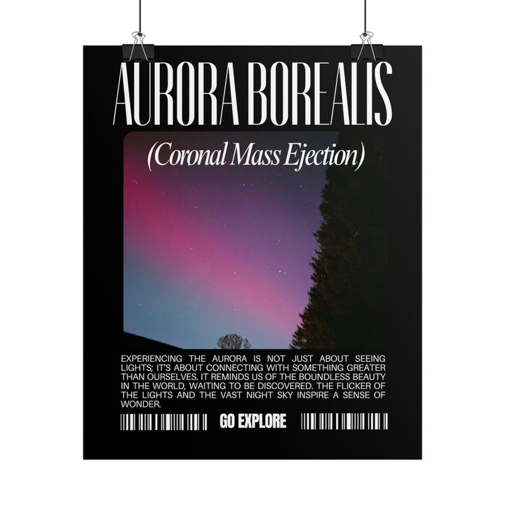 Aurora Borealis Rolled Poster - Explore the Beauty of the Night Sky - Perfect for Kids Room, Space Exploration, and Star Gazing