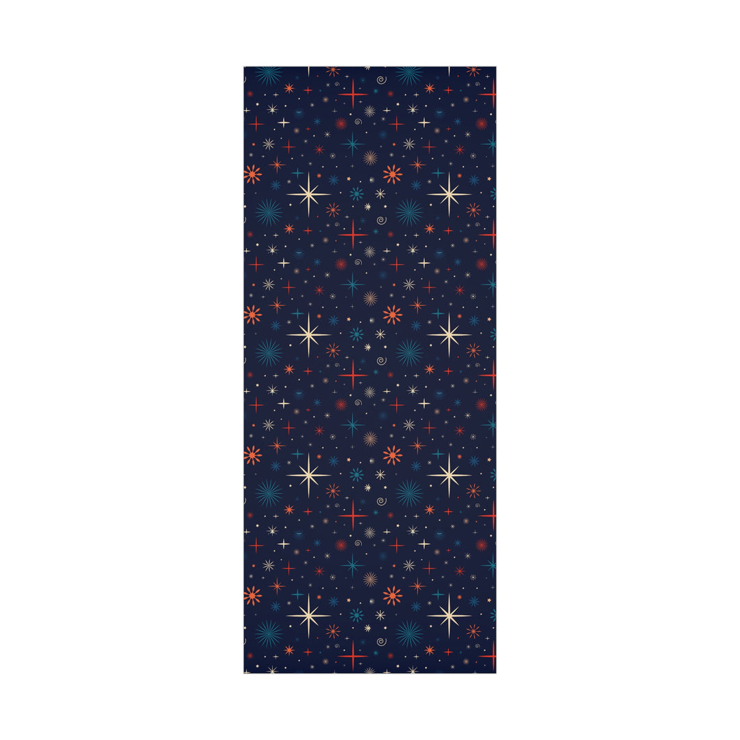 Starry Night Gift Wrap Papers - Festive Wrapping Paper for Holidays and Celebrations