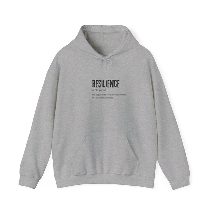 Resilience Hoodie - Motivational Sweatshirt for Comfort & Strength | Unisex Heavy Blend™ | Perfect for Gifts, Casual Wear, Self-Care