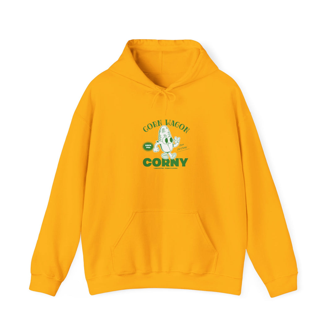 Corny Funny Unisex Hooded Sweatshirt - Perfect for Casual Wear and Events