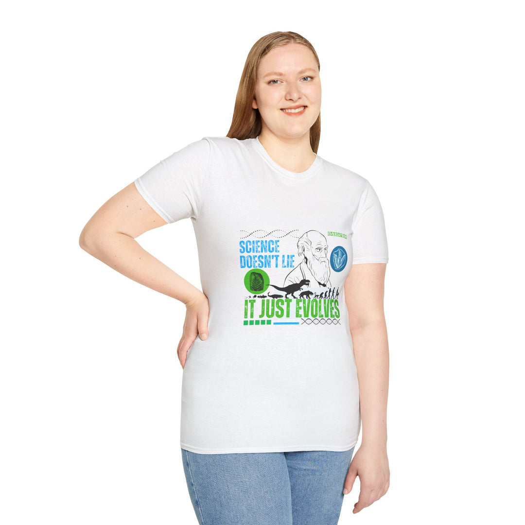 Evolution Science T-Shirt | Unisex Educational Tee, Gift for Science Lovers, Fun Science Shirt, Eco-Friendly Fashion