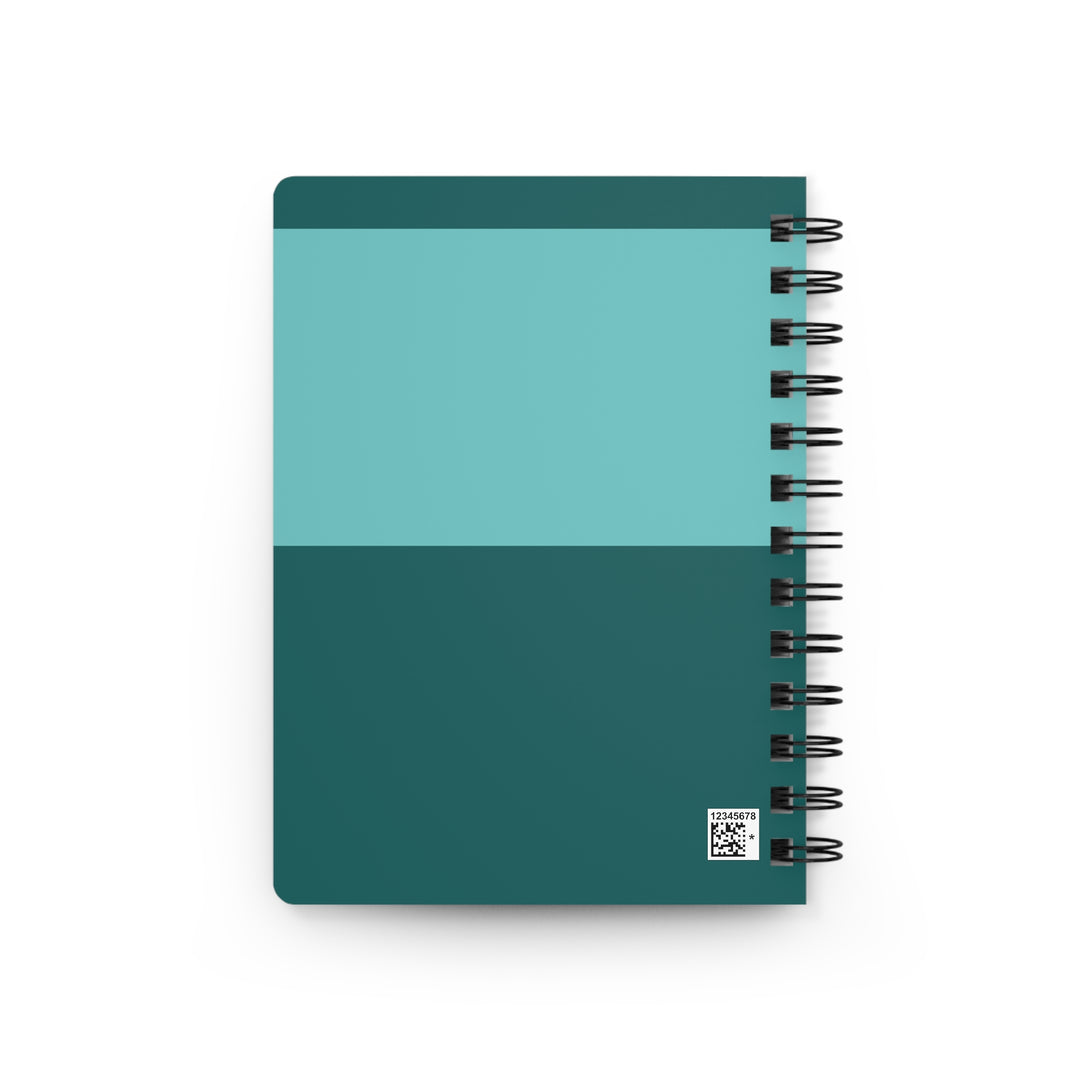 Teal Cover Spiral Bound Journal Lists to Impress My Boss - Work Shenanigans - Funny Gift for Coworkers