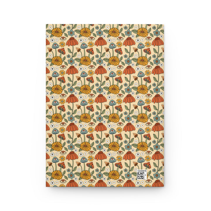 Floral Hardcover Journal - Matte Finish for Creative Minds