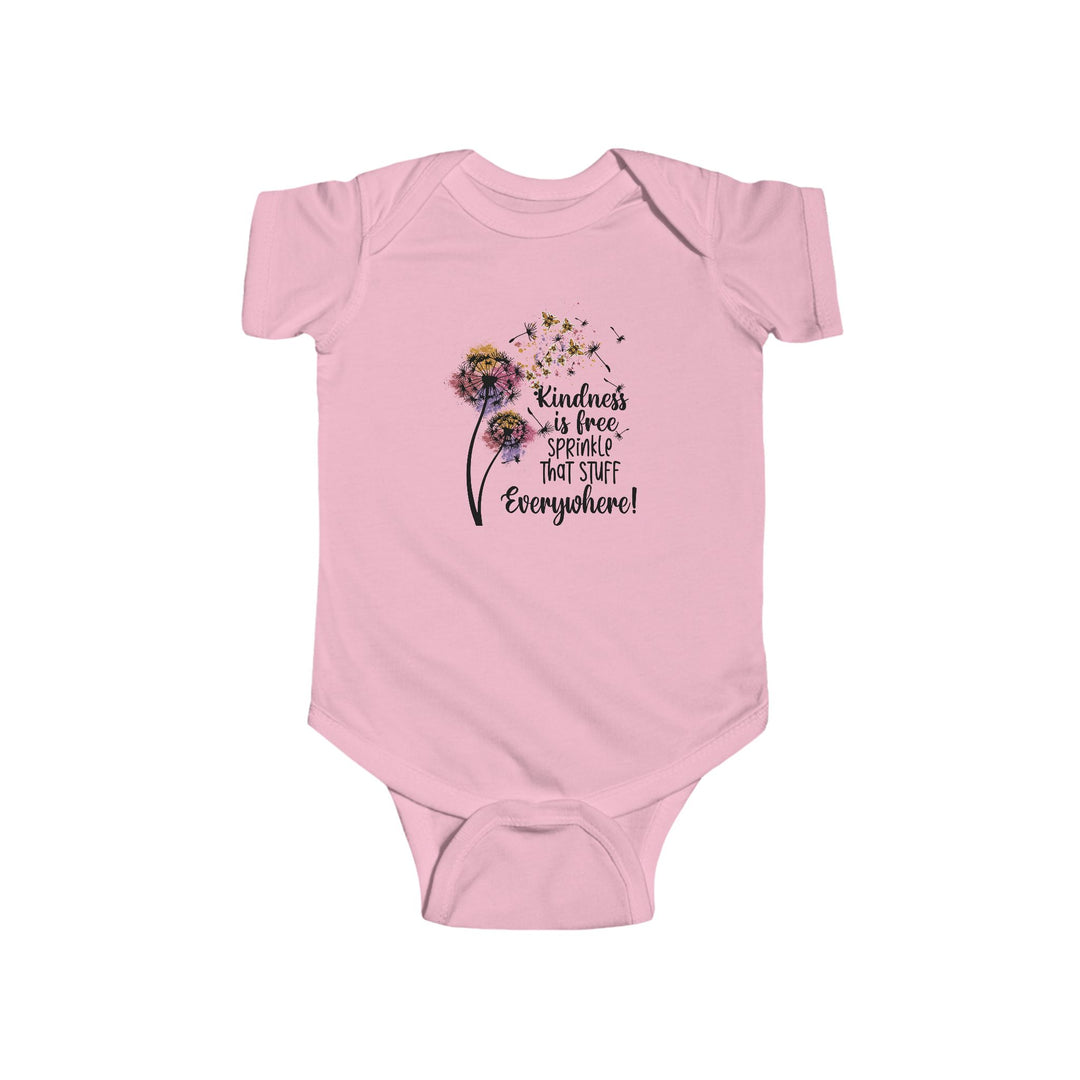 Kindness Blooms Infant Bodysuit Sprinkle Joy Everywhere Cute Onesie for Newborn Girls New Parent Gifts