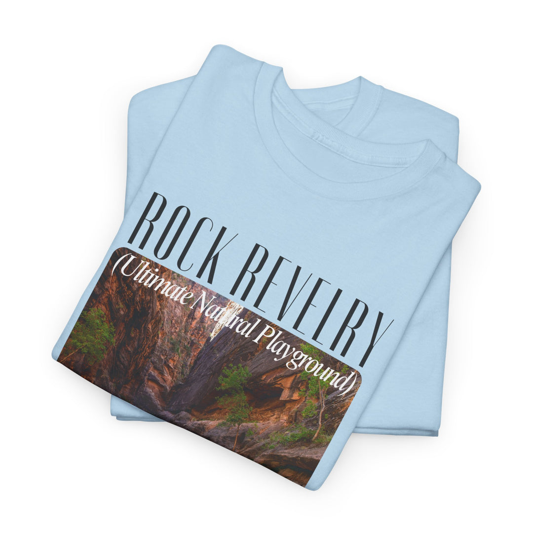 Zion National Park Rock Revival Unisex Heavy Cotton Tee - Nature-Inspired Graphic T-Shirt for Casual Wear and Outdoor Adventures