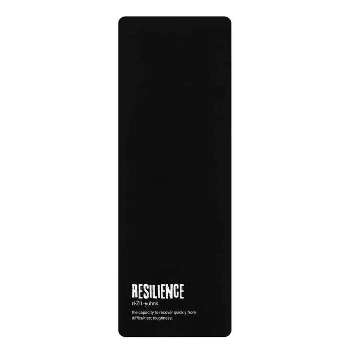 Resilience Rubber Yoga Mat - Eco-Friendly, Non-Slip, Fitness, Meditation, Home Workout