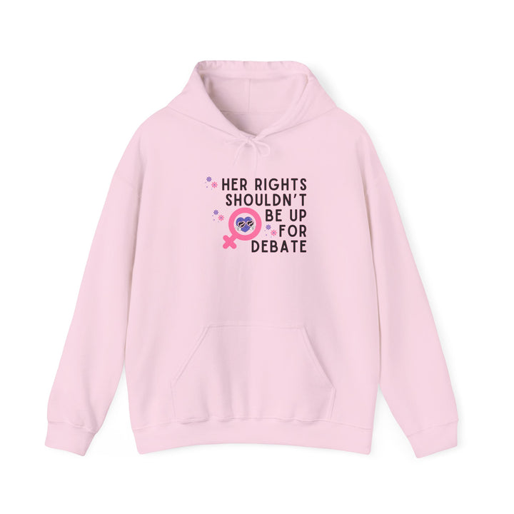 Empowering Feminist Hoodie, Her Rights Sweatshirt for Women, Activist Apparel, Gender Equality Gift, Comfortable Casual Wear