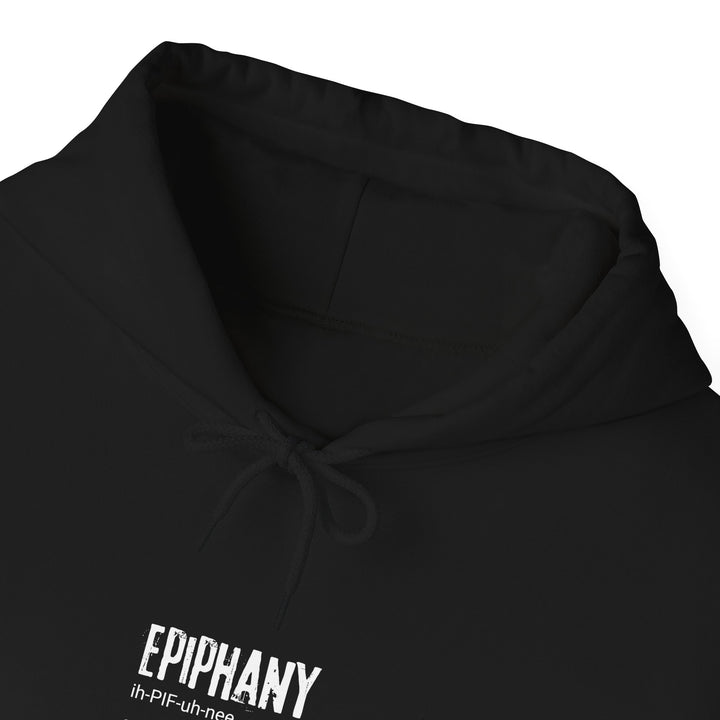 Epiphany Unisex Heavy Blend™ Hooded Sweatshirt | Cozy Gift for Reflective Souls, Casual Wear, Fall Fashion, Holiday Comfort, Thoughtful