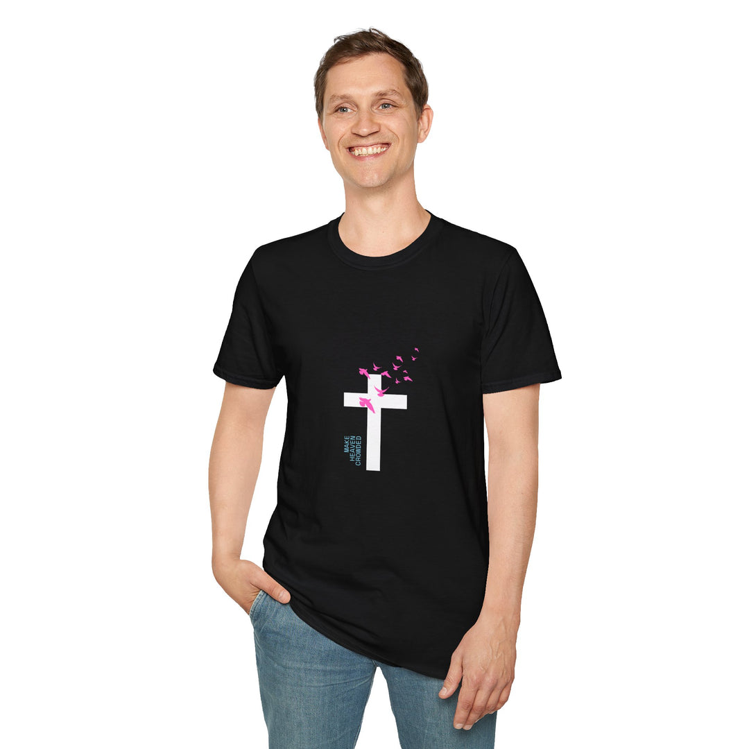 Unisex Softstyle T-Shirt with Inspirational Design - Perfect for Everyday Wear - Comfortable and Sustainable Fashion for Religious Events