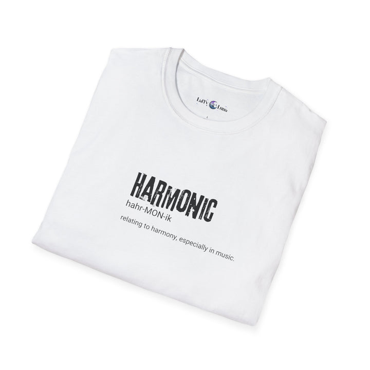 Harmonious Music Unisex T-Shirt, Perfect Gift for Musicians, Casual Wear, Birthday, Concerts, Music Lovers Tee