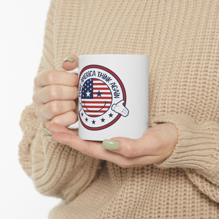 Patriotic Ceramic Mug - "Make America Great Again" Design - 11oz or 15oz