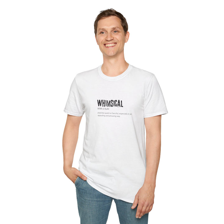 Whimsical Softstyle T-Shirt for Fun-lovers, Casual Wear, Everyday Use, Gift for Friends, Birthday Gift, Unique Fashion