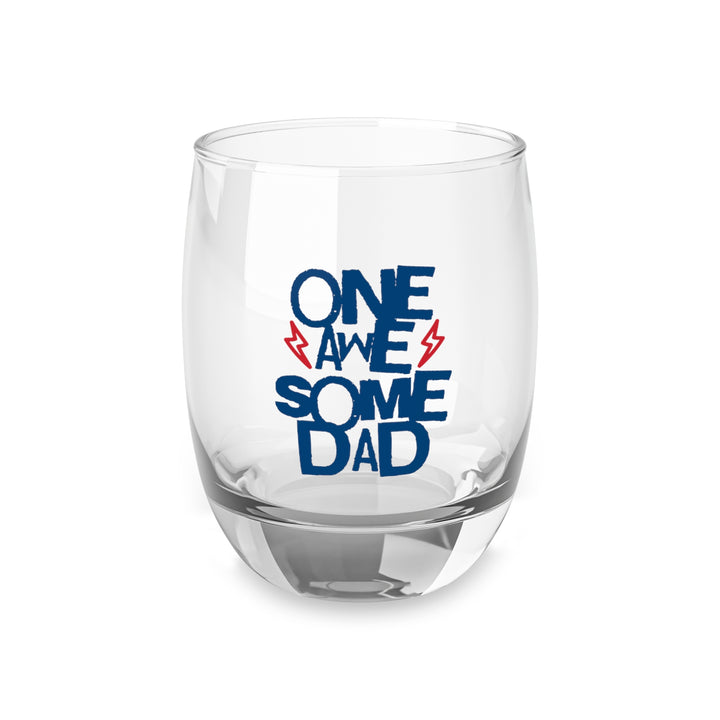 Personalized Whiskey Glass, Perfect Gift for Dad, Birthday, Father's Day, Engraved Glass, Unique Barware