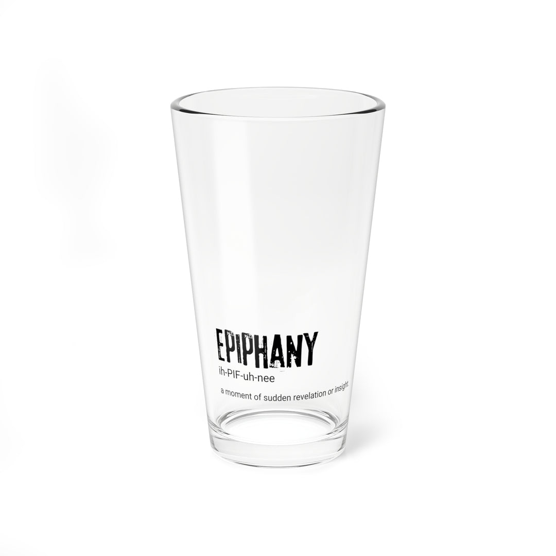 Epiphany Mixing Glass, Cocktail Glass for Creative Drinks, Home Bar Essentials, Unique Gift for Mixology Lovers, Fun Barware