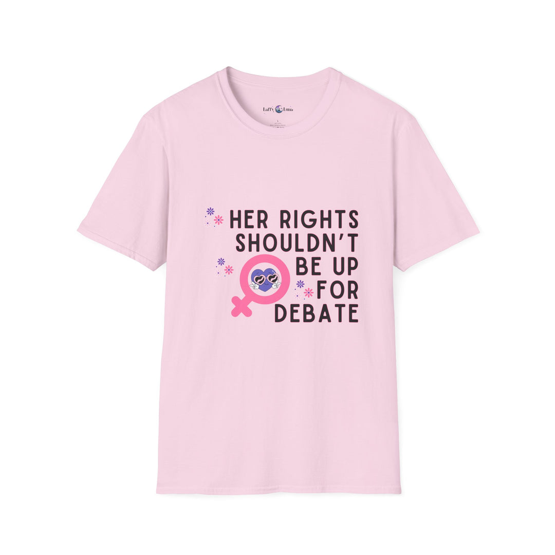 Empowering Rights T-Shirt, Feminist Tee, Gender Equality Apparel, Conscious Fashion, Gift for Activists, Comfortable Casual Wear