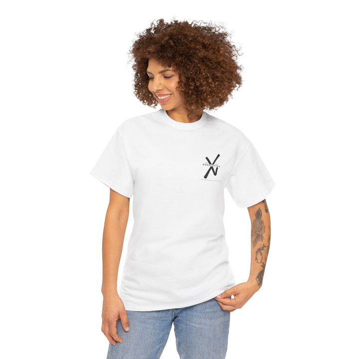 Unisex Heavy Cotton Tee - Generation X Vibes - Living Life the Hard Way