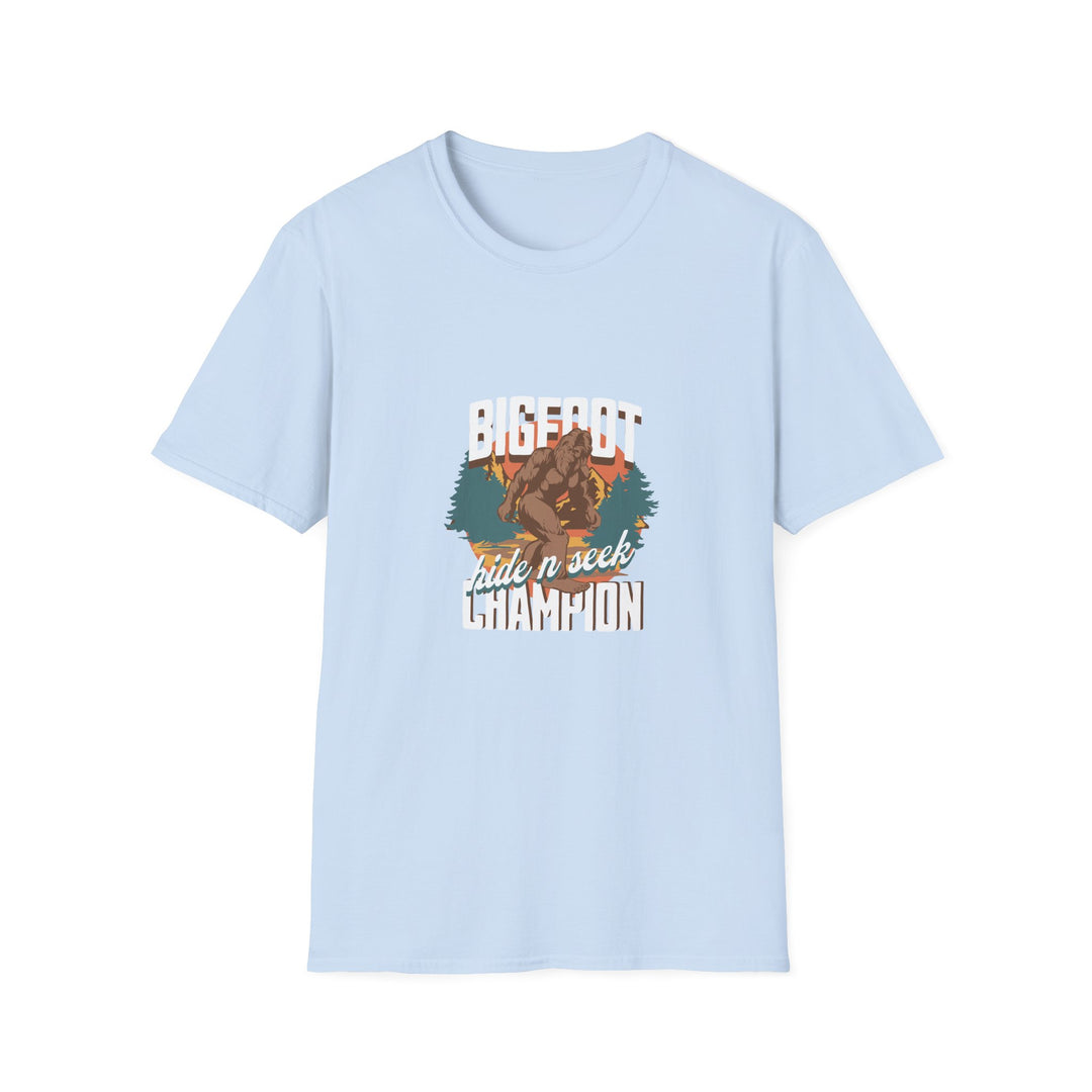 Bigfoot Hide and Seek Champion Unisex Softstyle T-Shirt