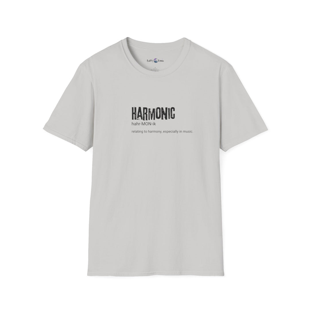 Harmonious Music Unisex T-Shirt, Perfect Gift for Musicians, Casual Wear, Birthday, Concerts, Music Lovers Tee