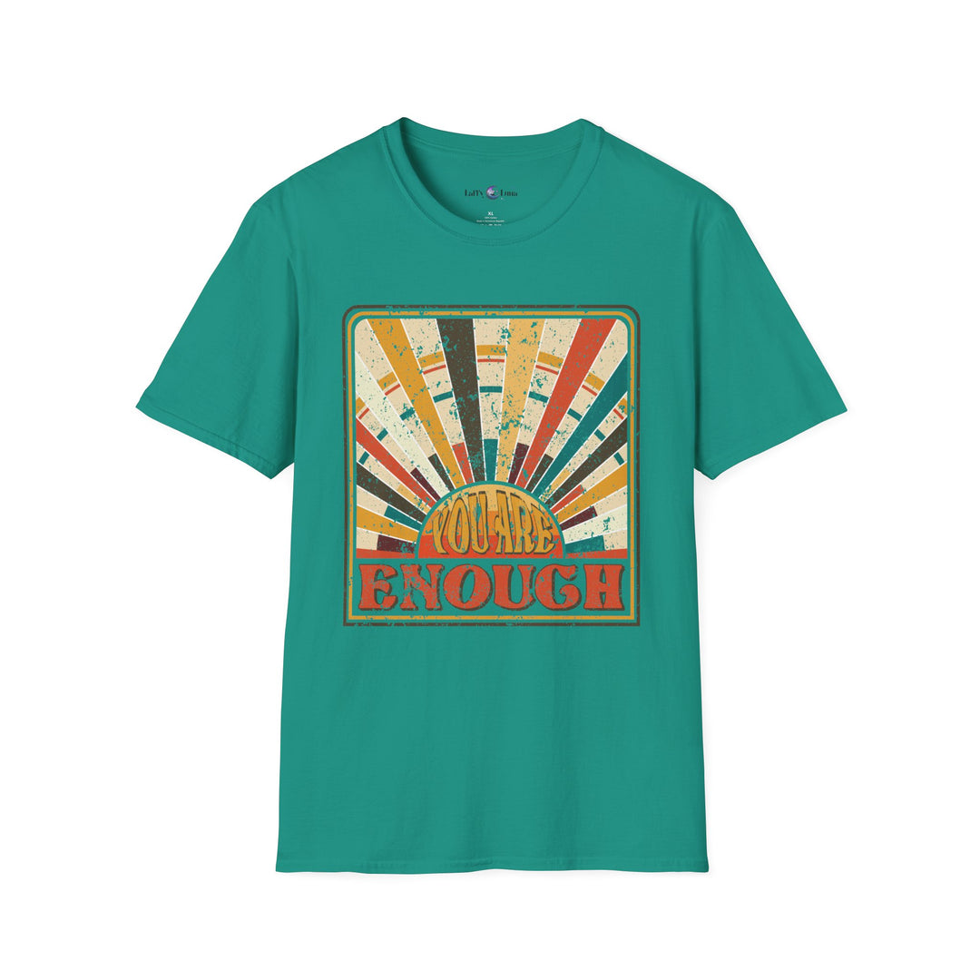 You Are Enough Vintage Inspired Unisex Softstyle T-Shirt