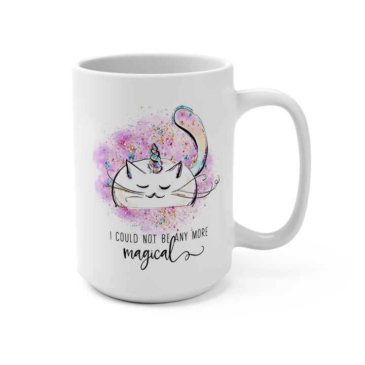 Magical Caticorn Mug 15oz - Perfect for Coffee or Tea Lovers