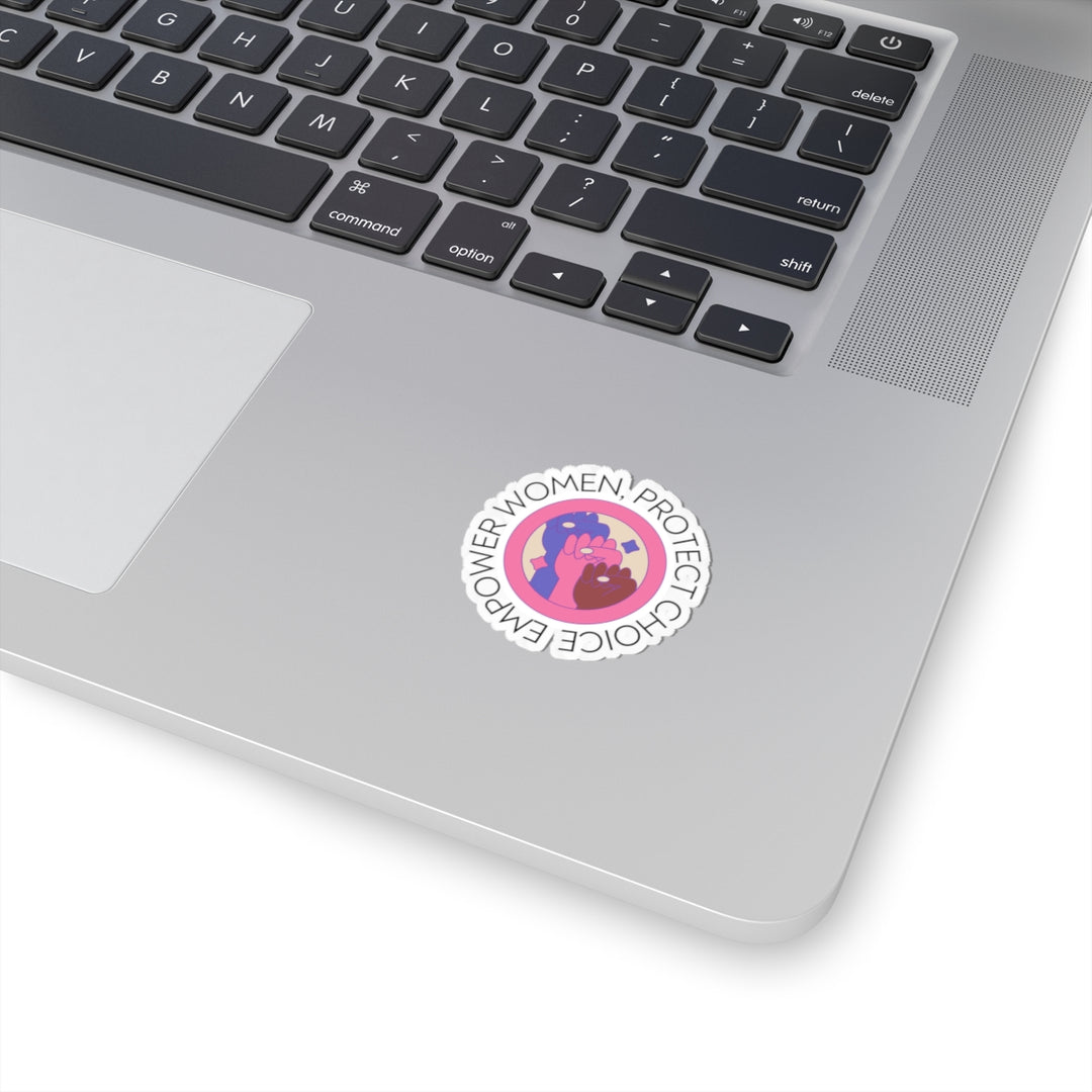 Empower Women Kiss-Cut Stickers, Feminist Stickers, Laptop Decor, Protect Choice Stickers, Gender Equality, Gift for Activists