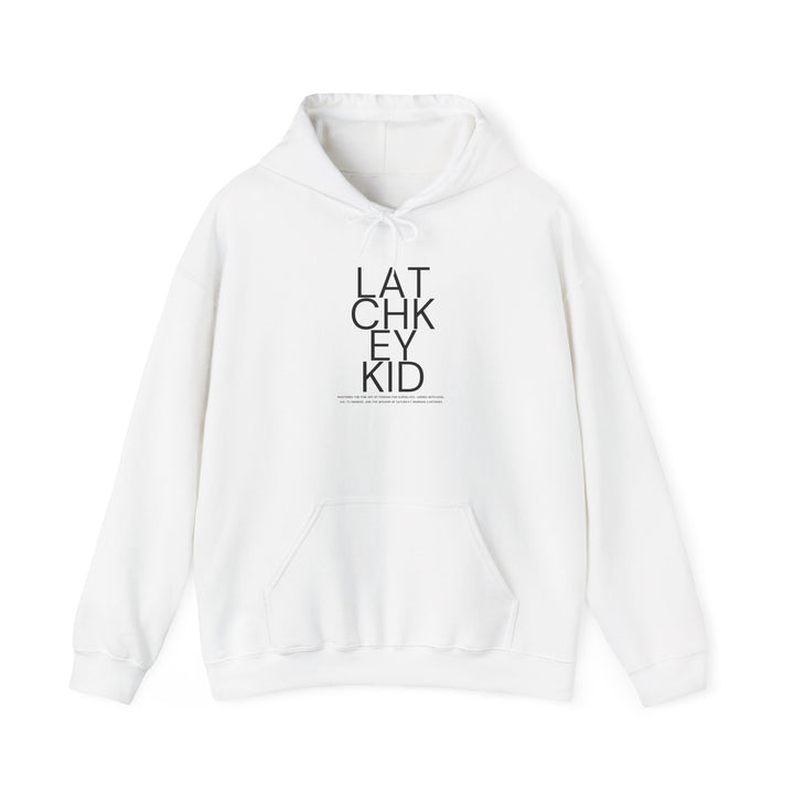 Generation X Latchkey Kid Hoodie | Unisex Heavy Blend™ Pullover Sweatshirt for Comfort and Style - Funny Modern Typography