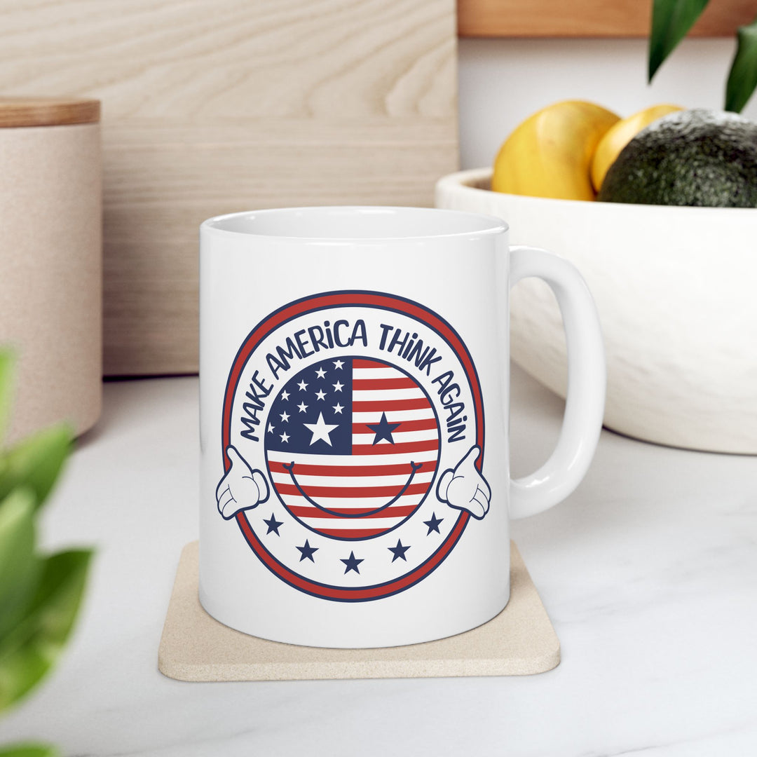 Patriotic Ceramic Mug - "Make America Great Again" Design - 11oz or 15oz