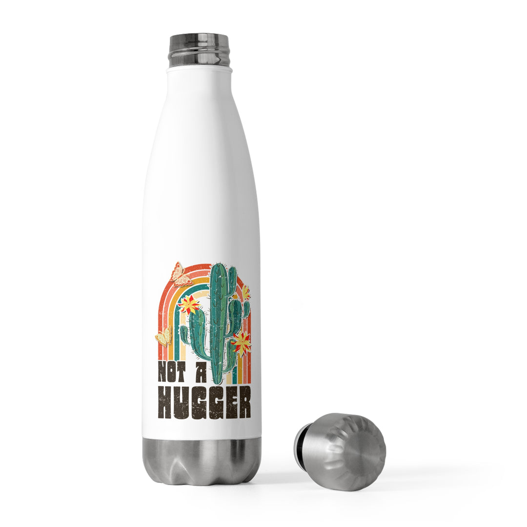 Not a Hugger Cactus 20oz Insulated Bottle Perfect for Plant Lovers and Nature Enthusiasts