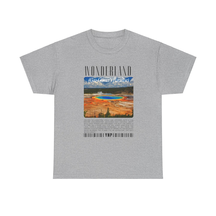 Old Faithful Geysers Yellowstone Tee - Wonderland Graphic Tee - Nature Inspired Unisex T-Shirt for Casual Wear and Outdoor Adventures