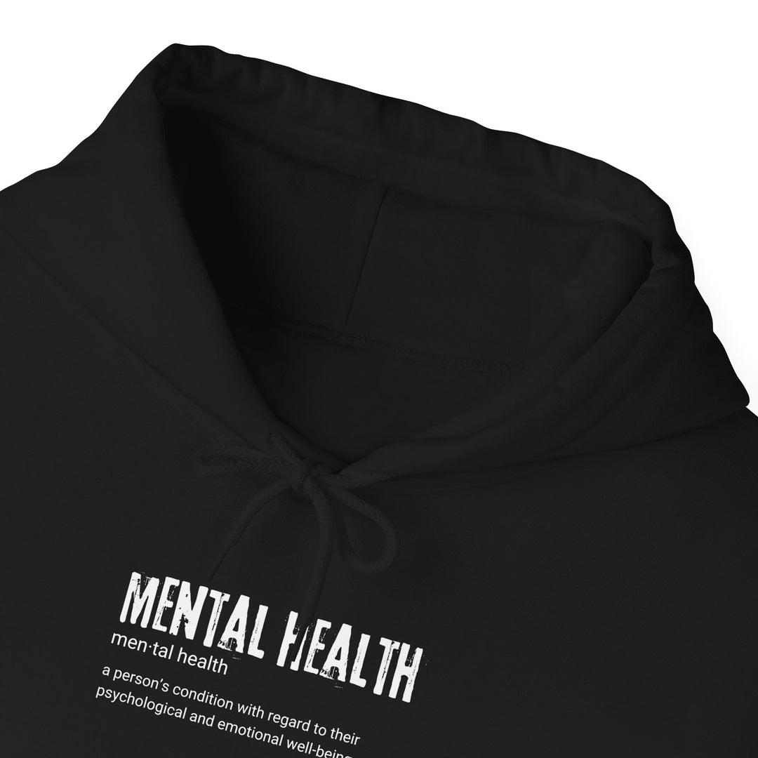 Mental Health Awareness Hoodie, Cozy Unisex Sweatshirt, Comfort for Mental Wellness, Gifts for Friends, Self-Care Apparel