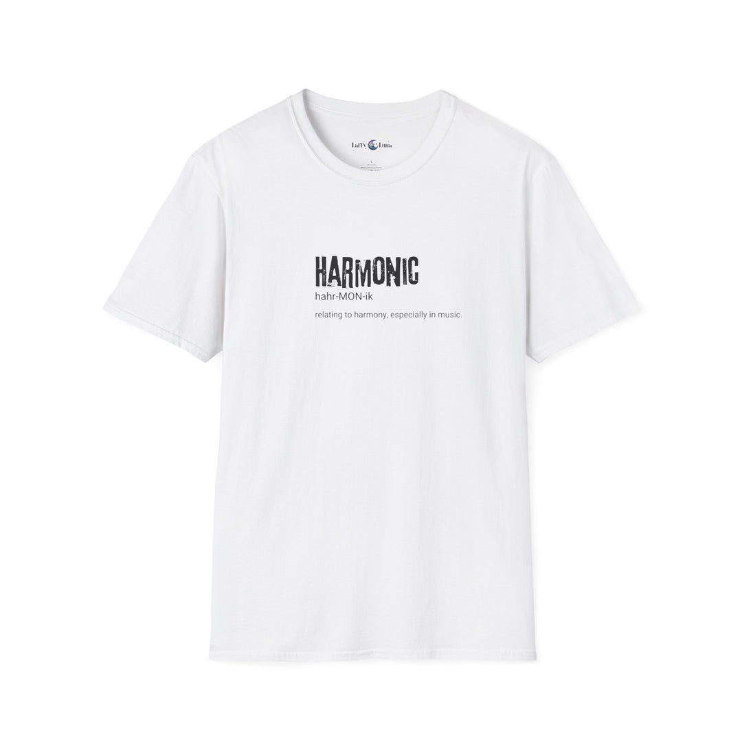 Harmonious Music Unisex T-Shirt, Perfect Gift for Musicians, Casual Wear, Birthday, Concerts, Music Lovers Tee