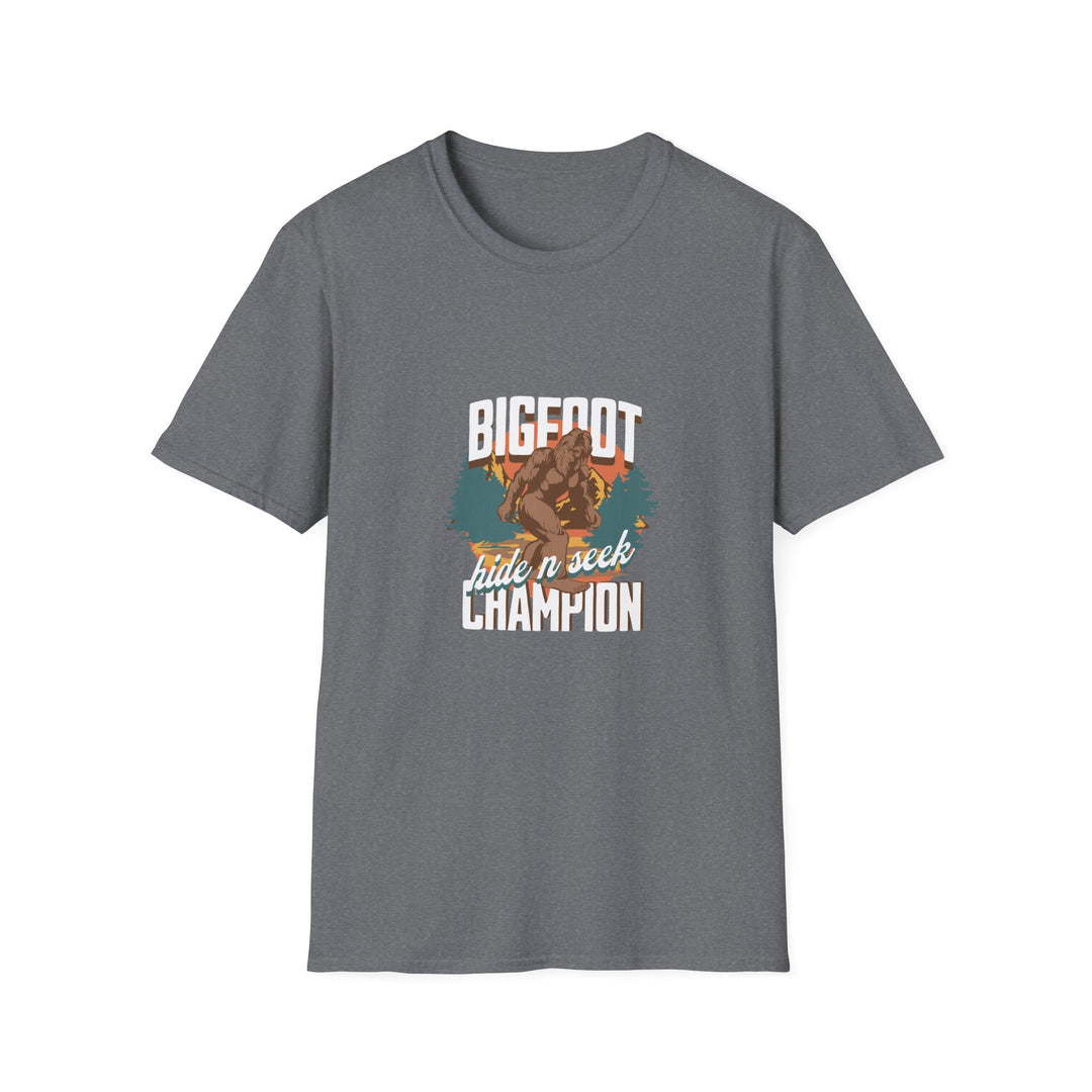 Bigfoot Hide and Seek Champion Unisex Softstyle T-Shirt