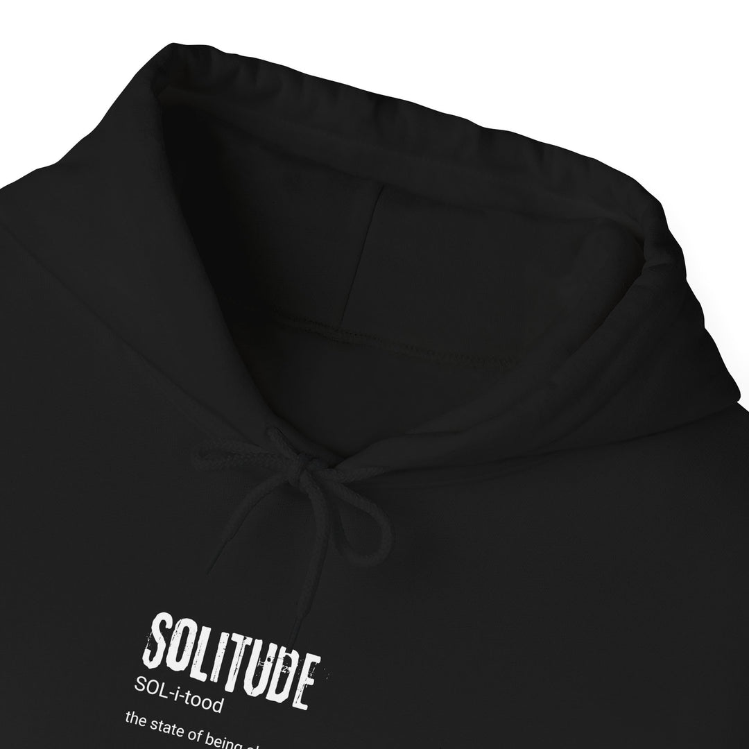 Comfortable Solitude Hoodie, Cozy Blank Hoodie for Relaxation, Unisex Sweatshirt for Gifting, Perfect for Autumn & Winter, Ideal for Friends