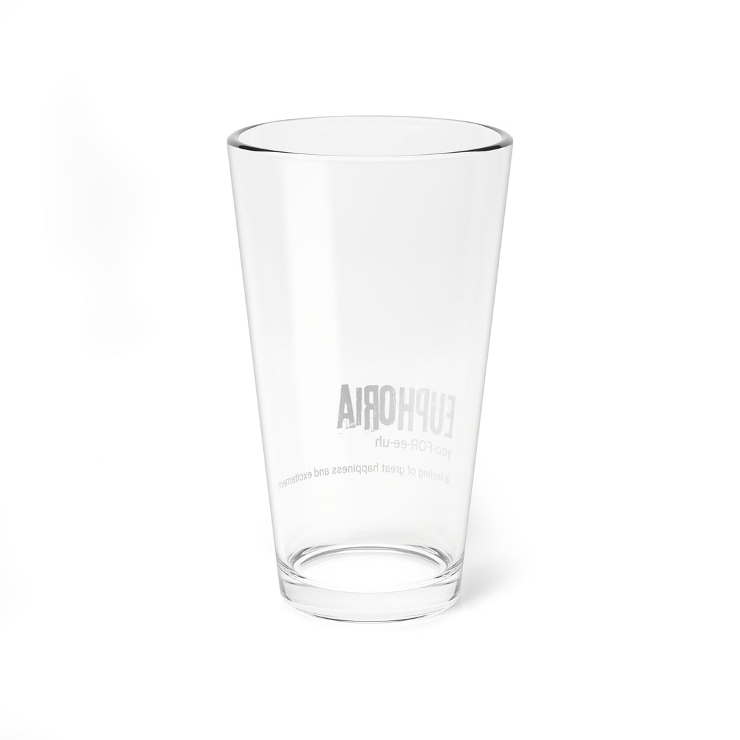 Euphoria Mixing Glass, 16oz - Perfect for Cocktails, Parties, Home Bars, Gifts for Mixologists, Celebrations