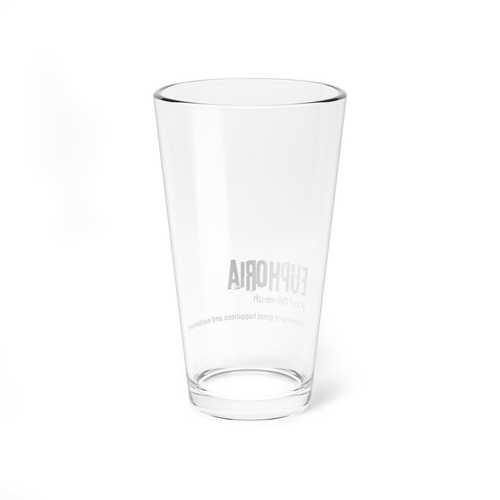 Euphoria Mixing Glass, 16oz - Perfect for Cocktails, Parties, Home Bars, Gifts for Mixologists, Celebrations