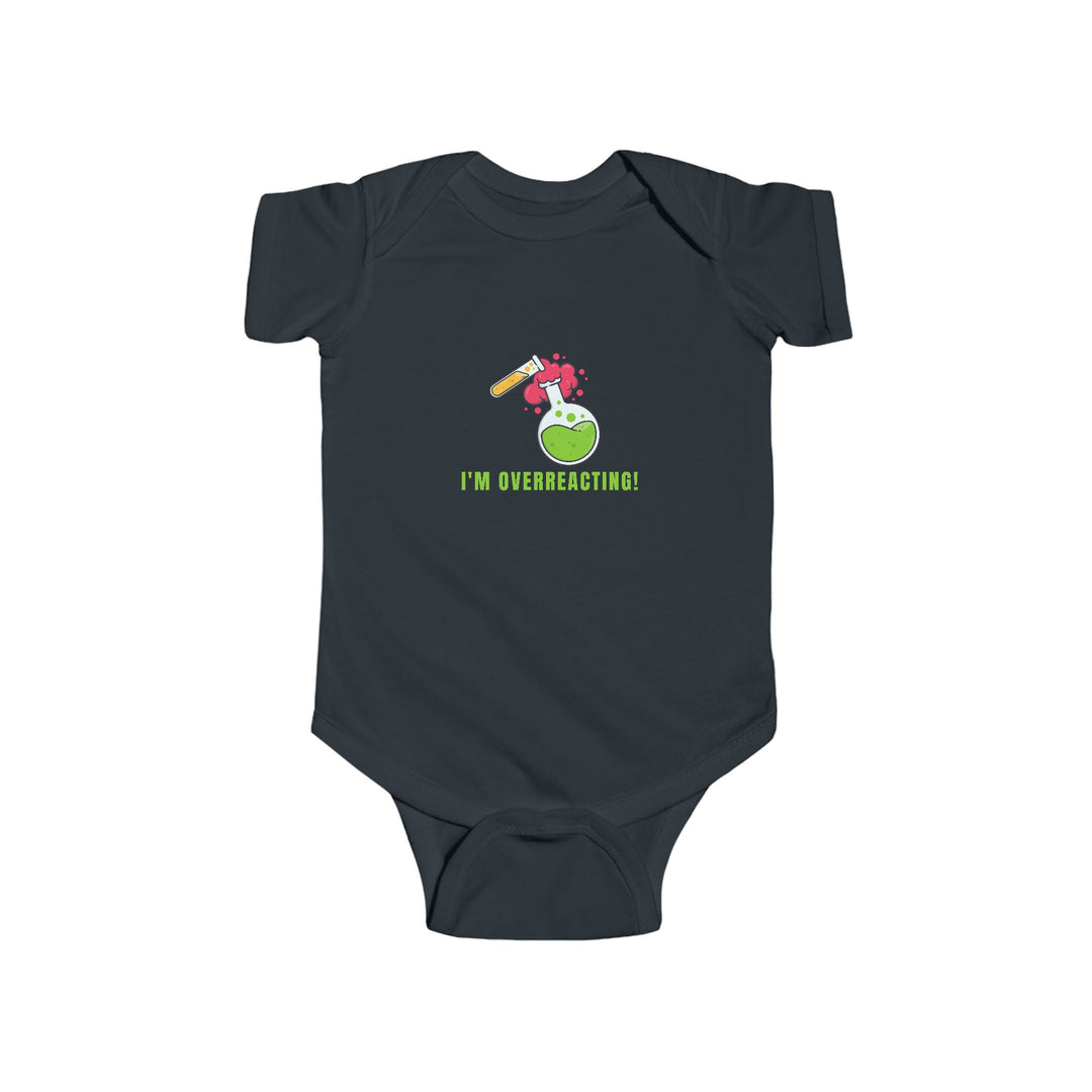 Funny Infant Bodysuit I'm Overreacting Cute Baby Outfit, Baby Shower Gift, New Parent Humor, Toddler Clothing, Playtime Apparel